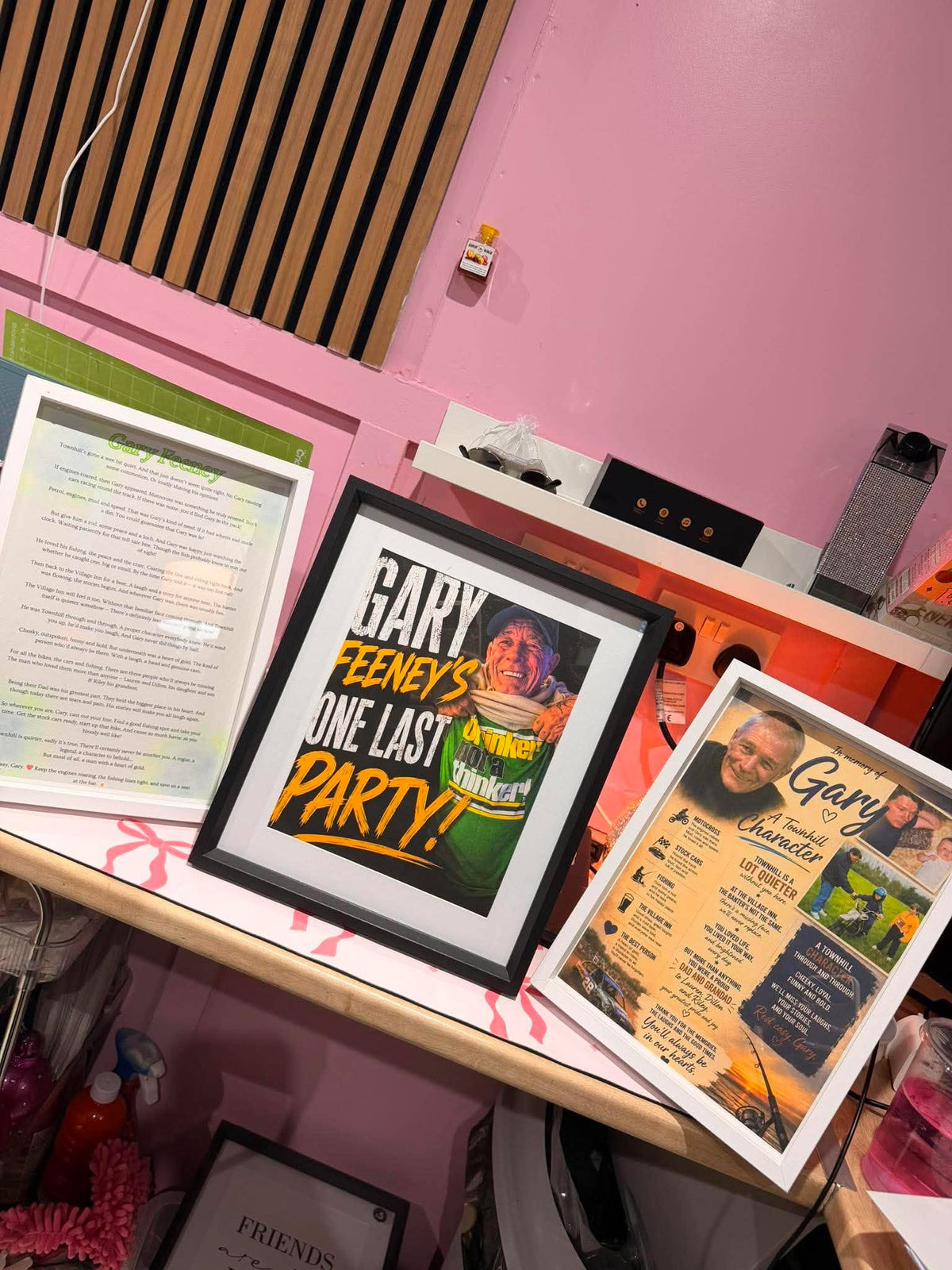 Personalised framed print