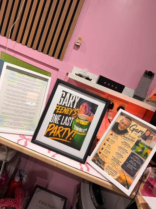 Personalised framed print