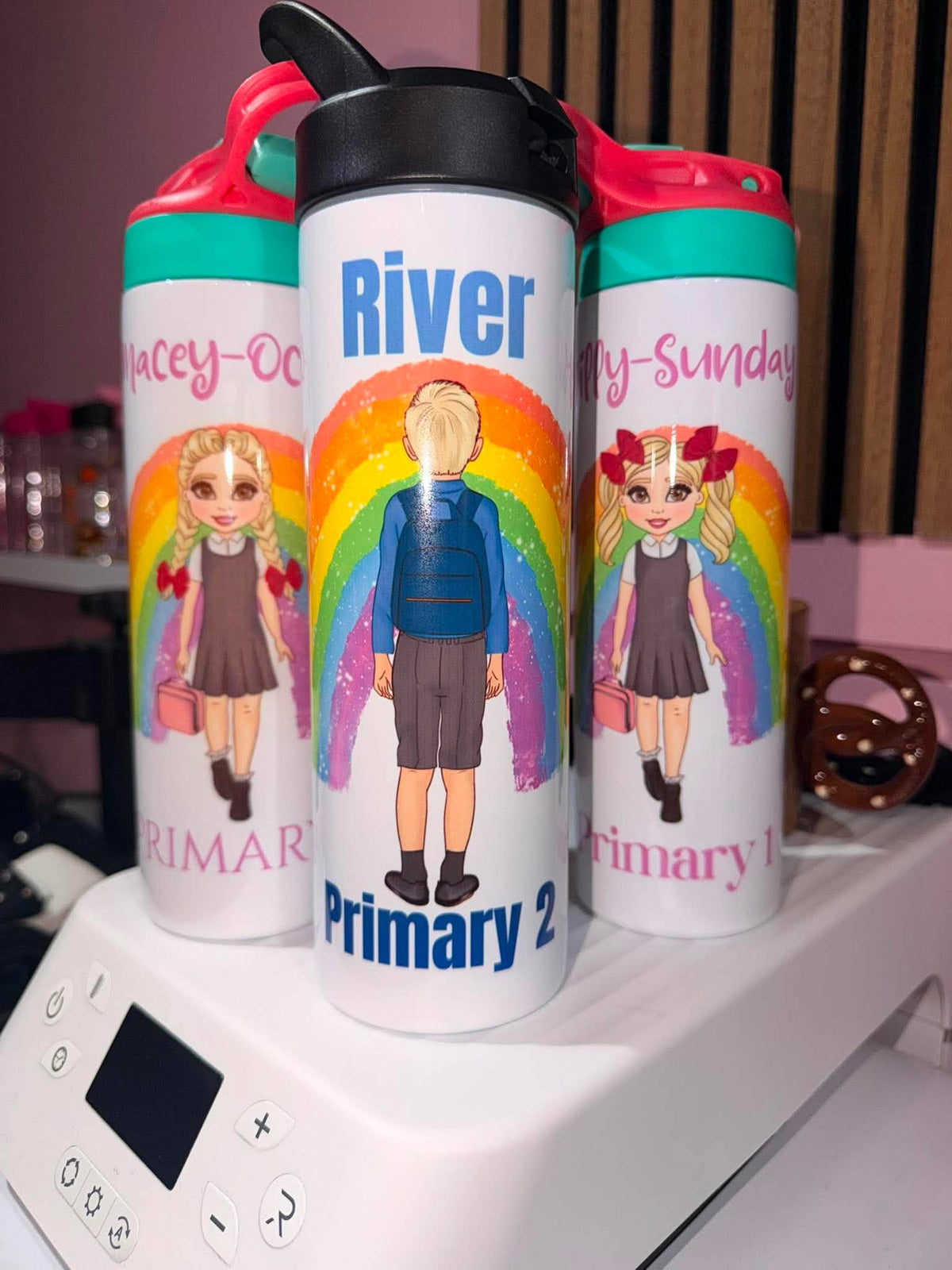 Personalised water bottle